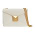 Valentino One Stud Shoulder Bag, £850, Handbags, Cream, Leather, Front view
